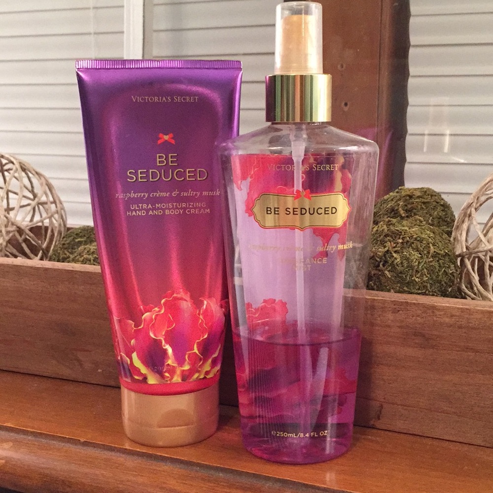 Be Seduced Fragrance Mist and Cream